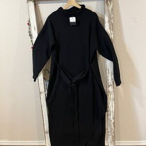 Eloquii Elegant Black Long Sleeve Dress